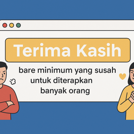 Apresiasi Itu Gak Mahal, Tapi Masih Sering Dilupakan